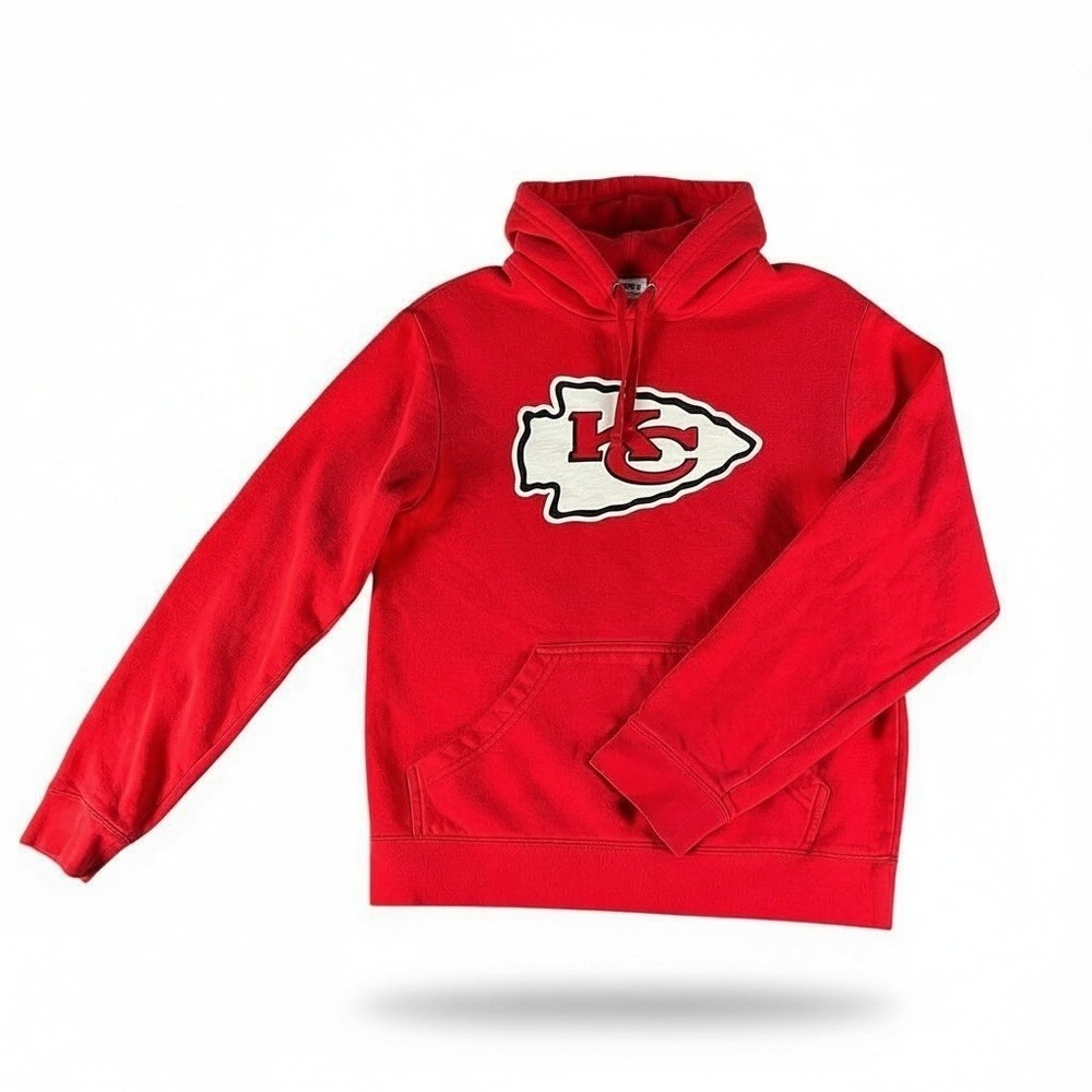 Fanatics Kansas City Chiefs Red Hoodie Sweatshirt Mens Size S